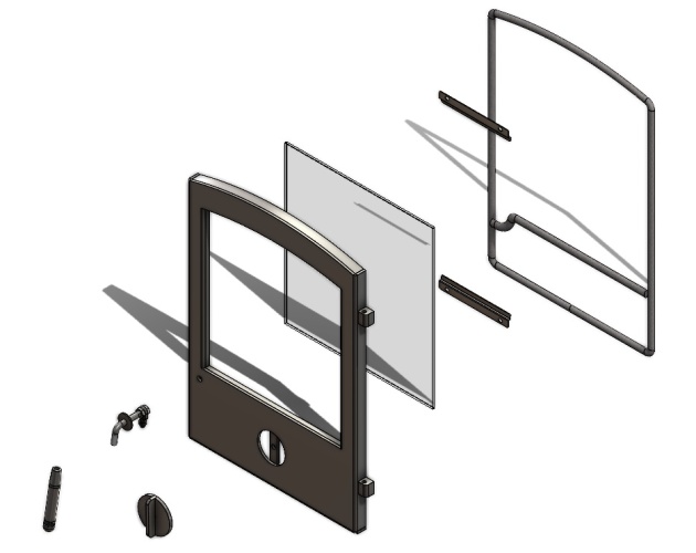 Go Eco 5W Steel Door Assembly